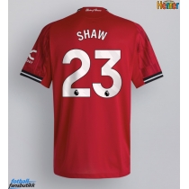 Manchester United Luke Shaw #23 Hjemmedrakt 2025-26 Kortermet